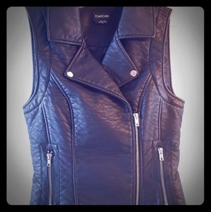 Bebe Moto vest jacket